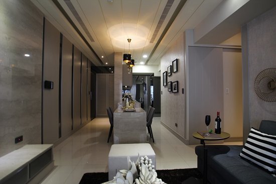 采顥室內設計打造18坪輕奢華時尚美宅